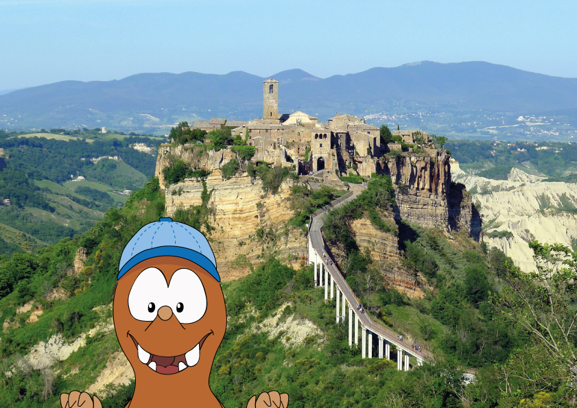 Civita di Bagnoregio, the the dying town near Rome with kids on Tapsy Blog