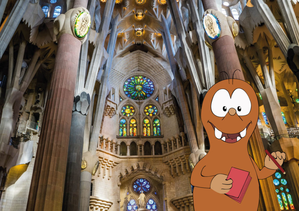 Sagrada familia with Tapsy tours for families with kids