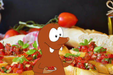Italian snacks_bread with fresh tomato_Tapsy Blog